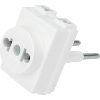 Адаптер сетевой REXANT "Козья ножка" 220В, 10А