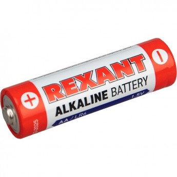 Батарейка алкалиновая REXANT AA/LR6 1,5V 12 шт (пальчик) блистер Батарейка алкалиновая REXANT AA/LR6 1,5V 12 шт (пальчик) блистер