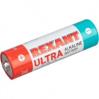 Батарейка алкалиновая REXANT УЛЬТРА AA/LR6 1,5V пальчик (2 шт./блистер) Батарейка алкалиновая REXANT УЛЬТРА AA/LR6 1,5V пальчик (2 шт./блистер)