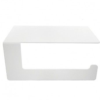 Держатель REXANT для туалетной бумаги с полкой хранения, белый Держатель REXANT для туалетной бумаги с полкой хранения, белый