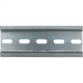 DIN-рейка REXANT 30см перфорированная оцинкованная