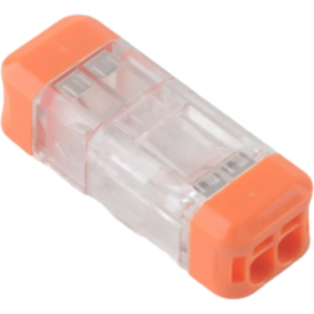 Экспресс-клемма REXANT СМК 2273-202R проходная разъемная 2 полюса 0,5-2,5мм² 50 шт/уп Экспресс-клемма REXANT СМК 2273-202R проходная разъемная 2 полюса 0,5-2,5мм² 50 шт/уп