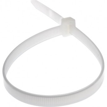 Хомут-стяжка кабельная REXANT нейлоновая 300x7,6мм, белая (100 шт/уп) Хомут-стяжка кабельная REXANT нейлоновая 300x7,6мм, белая (100 шт/уп)