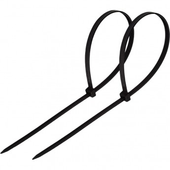 Хомут-стяжка кабельная REXANT нейлоновая 500x4,8мм, черная (100 шт/уп)