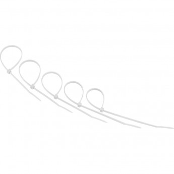 Хомут-стяжка REXANT нейлоновая 200x3,6мм, белая (25 шт/уп) Хомут-стяжка REXANT нейлоновая 200x3,6мм, белая (25 шт/уп)