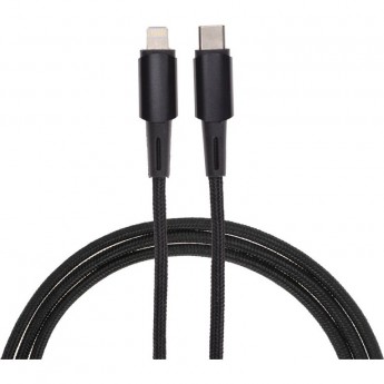 Кабель REXANT Type-C – Lightning для Apple, 3А, 1 м, в черной нейлоновой оплетке, со световой индикацией Кабель REXANT Type-C – Lightning для Apple, 3А, 1 м, в черной нейлоновой оплетке, со световой индикацией
