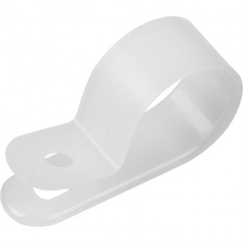 Кабельная скоба под винт REXANT 20 мм, белая, упаковка 50 шт. Кабельная скоба под винт REXANT 20 мм, белая, упаковка 50 шт.