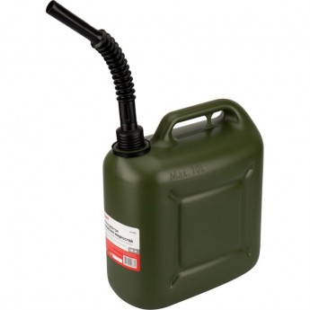 Канистра REXANT для ГСМ и технических жидкостей, вертикальная 10 л, пластиковая, усиленная