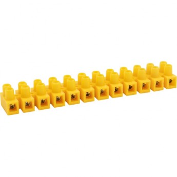 Клеммная колодка REXANT KВ-12 4-12 винтовая желтый, 10 шт. Клеммная колодка REXANT KВ-12 4-12 винтовая желтый, 10 шт.