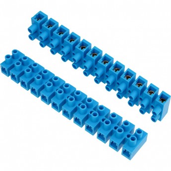 Клеммная колодка REXANT KВ-40 25-40 винтовая синий, 10 шт. Клеммная колодка REXANT KВ-40 25-40 винтовая синий, 10 шт.