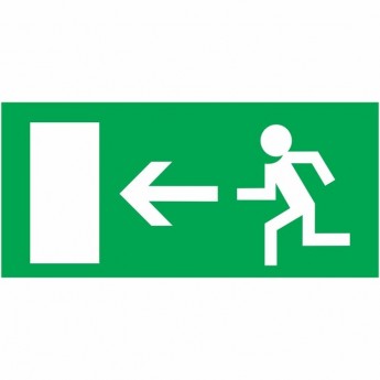 Наклейка эвакуационный знак REXANT НАПРАВЛЕНИЕ К ЭВАКУАЦИОННОМУ ВЫХОДУ НАЛЕВО 100*300 мм Наклейка эвакуационный знак REXANT НАПРАВЛЕНИЕ К ЭВАКУАЦИОННОМУ ВЫХОДУ НАЛЕВО 100*300 мм