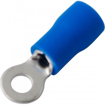 Наконечник кольцевой изолированный REXANT ø 3.2 мм 1.5-2.5 мм² (НКи 2.5-3/НКи2-3) синий Наконечник кольцевой изолированный REXANT ø 3.2 мм 1.5-2.5 мм² (НКи 2.5-3/НКи2-3) синий