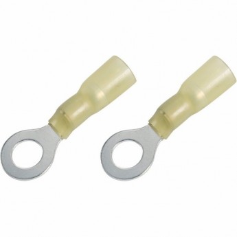 Наконечник кольцевой REXANT 6.5 мм 4-6 мм² изолированный термоусаживаемый желтый Наконечник кольцевой REXANT 6.5 мм 4-6 мм² изолированный термоусаживаемый желтый