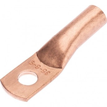 Наконечник медный REXANT ТМ 35-8-9 (35мм² - Ø8мм) (в упак. 50 шт.) Наконечник медный REXANT ТМ 35-8-9 (35мм² - Ø8мм) (в упак. 50 шт.)