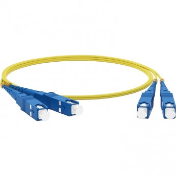 Патч-корд оптический REXANT соединительный (SM), 9/125 (OS2), SC/UPC-SC/UPC, (Duplex), LSZH, 3м Патч-корд оптический REXANT соединительный (SM), 9/125 (OS2), SC/UPC-SC/UPC, (Duplex), LSZH, 3м