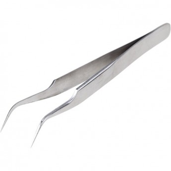 Пинцет изогнутый REXANT, узкий 125 мм (блистер)
