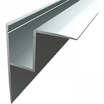 Профиль алюминиевый REXANT 32х45 мм 2 м накладной