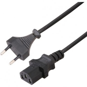 Шнур сетевой REXANT C13 2x0.75 мм² 1.8 м