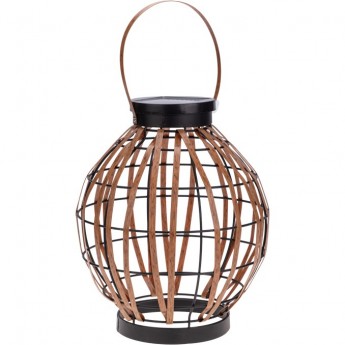 Светильник садовый REXANT БАЛИ БАМБУК, 29 см, 3000К, встроенный аккумулятор, солнечная панель Светильник садовый REXANT БАЛИ БАМБУК, 29 см, 3000К, встроенный аккумулятор, солнечная панель