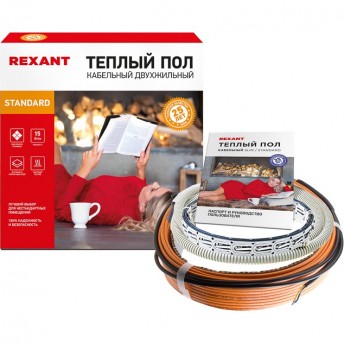 Теплый пол REXANT STANDARD RND-160-2400 Теплый пол REXANT STANDARD RND-160-2400