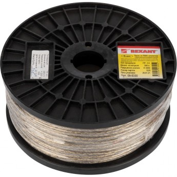 Трос стальной REXANT 3.0 мм, 200 м