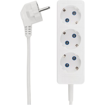 Удлинитель REXANT STANDARD 3 гнезда, 1,5м, 3х1,0мм², с/з, белый Удлинитель REXANT STANDARD 3 гнезда, 1,5м, 3х1,0мм², с/з, белый