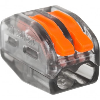 Универсальная клемма REXANT СМК 222-412, 2-проводная прозрачная 0,08-2,5/4 мм² (блистер 5 шт./уп.) Универсальная клемма REXANT СМК 222-412, 2-проводная прозрачная 0,08-2,5/4 мм² (блистер 5 шт./уп.)