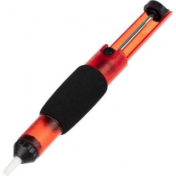 Вакуумный экстрактор припоя (оловоотсос) REXANT, пластик, прозрачно-красный Вакуумный экстрактор припоя (оловоотсос) REXANT, пластик, прозрачно-красный