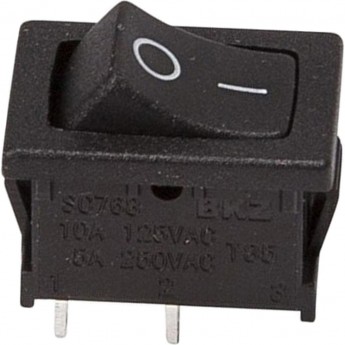 Выключатель клавишный REXANT MINI RWB-201 6А черный Выключатель клавишный REXANT MINI RWB-201 6А черный