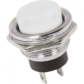 Выключатель-кнопка REXANT RWD-306 металл белая Выключатель-кнопка REXANT RWD-306 металл белая